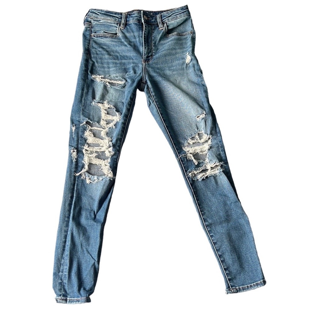 Women’s | AMERICAN EAGLE | Ripped Skinny Jeans